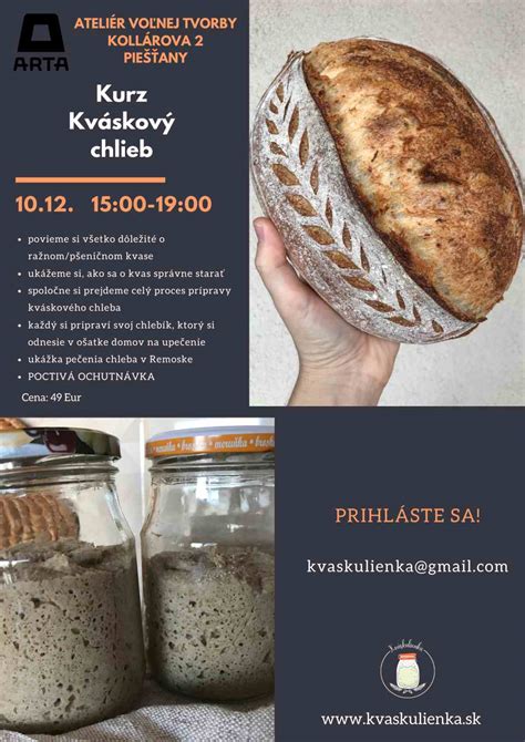 Ilustrácia krokov prípravy domáceho chleba