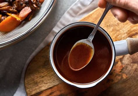 Ilustrácia prípravy gravy omáčky