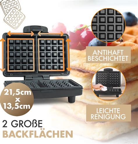 proces pečenia vaflí