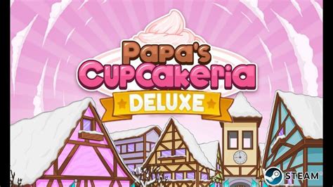 Hráč pripravuje tortičky v hre Papa's Cupcakeria