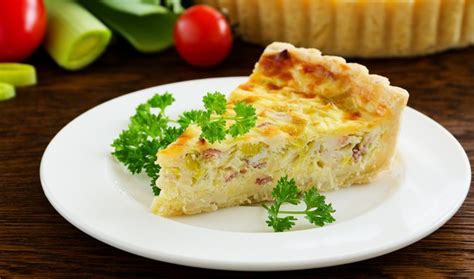 Španielsky koláč Quiche v rúre