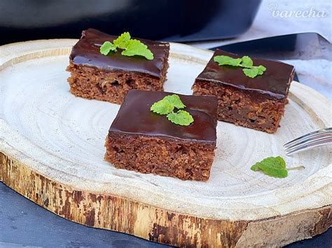 Cuketový koláč s čokopolevou