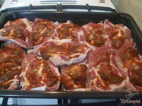 Ilustrácia bravčovej krkovičky v marináde