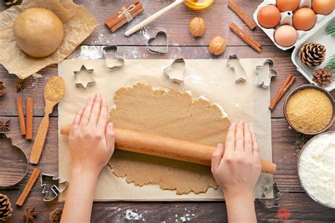 Historické zobrazenie pečenia koláčov