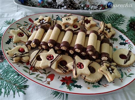 Dvojfarebné linecké koláčiky