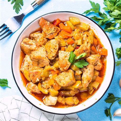 Pestré batáty a kuracie mäso