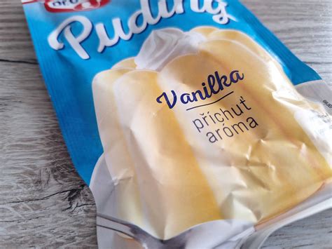 Zloženie vanilkového pudingu