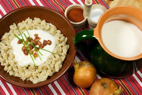 Slovenská kuchyňa - halušky