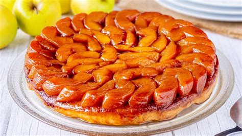 Fotografia hotového koláča Tarte Tatin