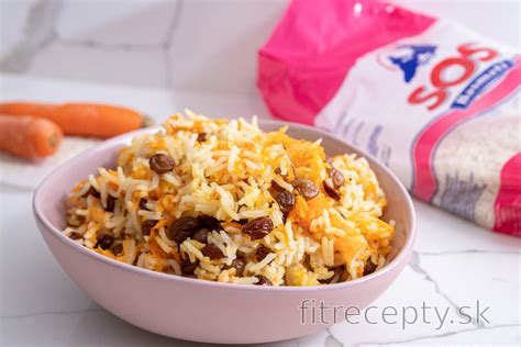 Basmati ryža s mrkvou a hrozienkami