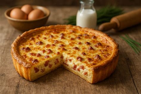 Ilustrácia Quiche Lorraine