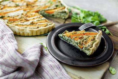 Ilustrácia rôznych druhov quiche