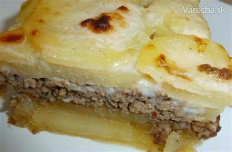 Zapekané zemiaky s mletým mäsom