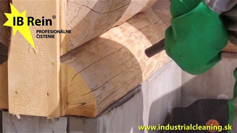 Čistenie dreveného valčeka
