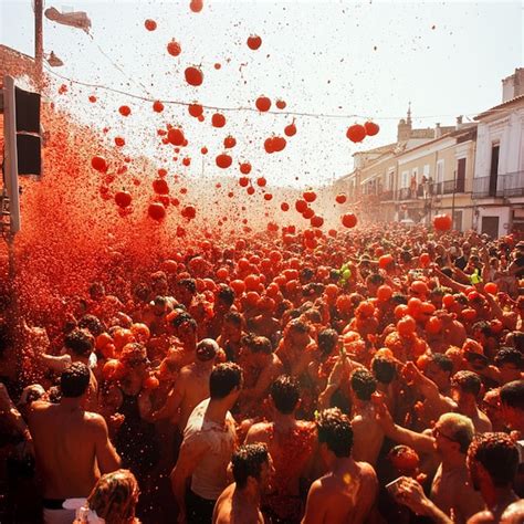 Festival La Tomatina v Španielsku
