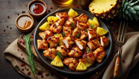 Ananás a kuracie mäso