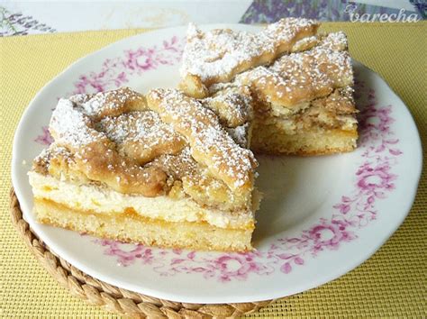 Mrežovník zo zemiakového cesta s marhuľovým džemom