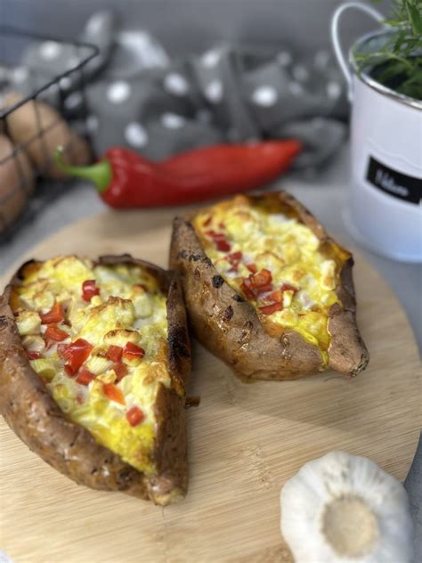 Bataty plnené syrom