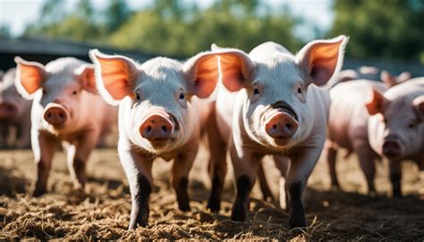 Prasiatka plemena Ibérico v prírode