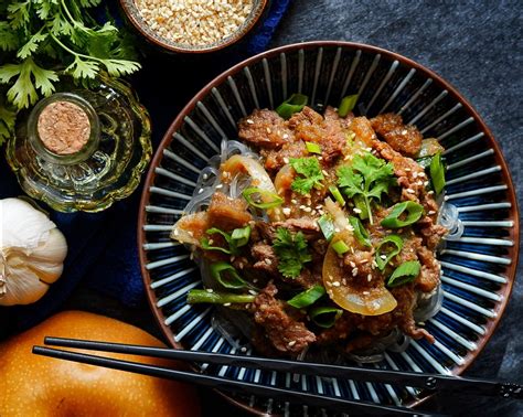 Grilované kórejské mäso Bulgogi
