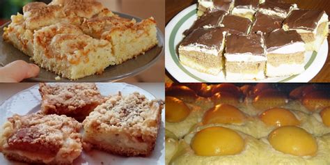 Koláž rôznych druhov marhuľových koláčov