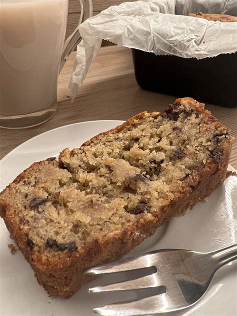 Bezlepkový banánový chlebíček