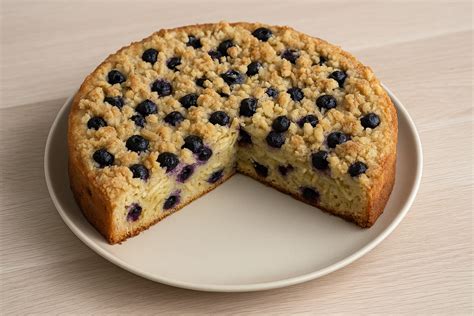 Ovocný koláč s čučoriedkami