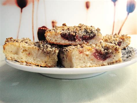 Koláč s makovou posýpkou