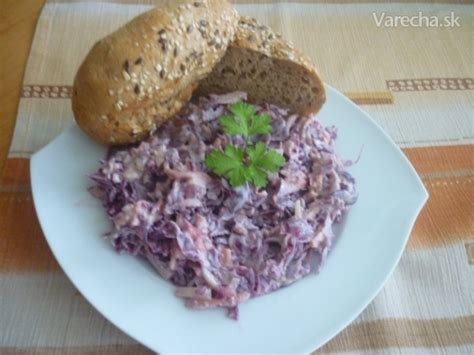 Zložky na šalát z červenej kapusty