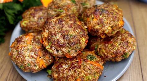 Fašírky s brokolicou a mrkvou