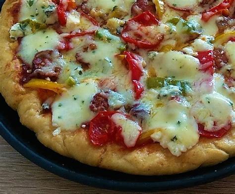 zemiaková pizza s mozzarellou