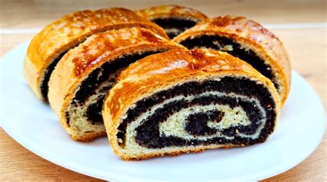 Fotografia tradičného makového závin