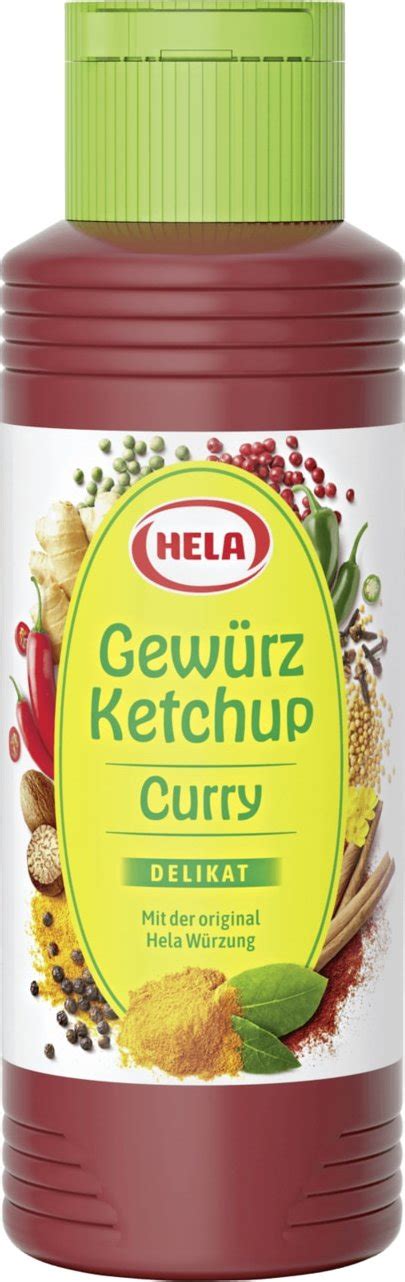Zloženie Hela Kečup Curry