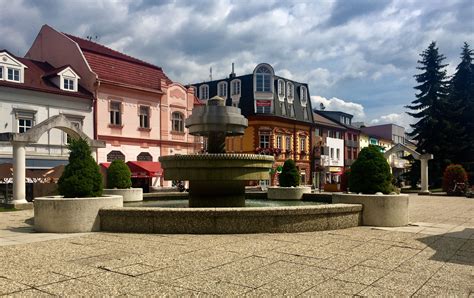 Námestie svätého Egídia v Poprade