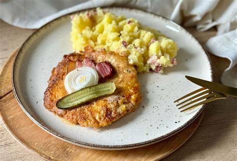 Zložky pre recept na obrátené rezne s lečom