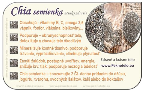 Jablká a chia semienka