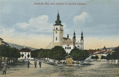 Mapa mesta Podolínec