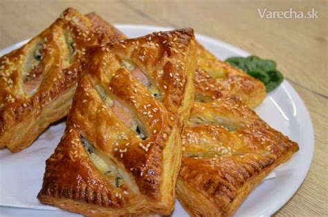 plnené taštičky z lístkového cesta