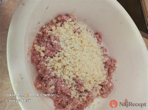 Grafické znázornenie zloženia nutričných hodnôt mletého mäsa
