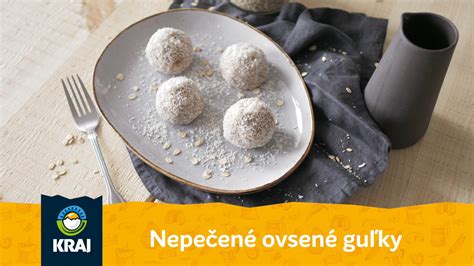 Zdravé nepečené guľky