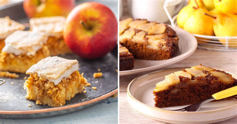 Ilustrácia rôznych druhov jablkových koláčov z rôznych krajín