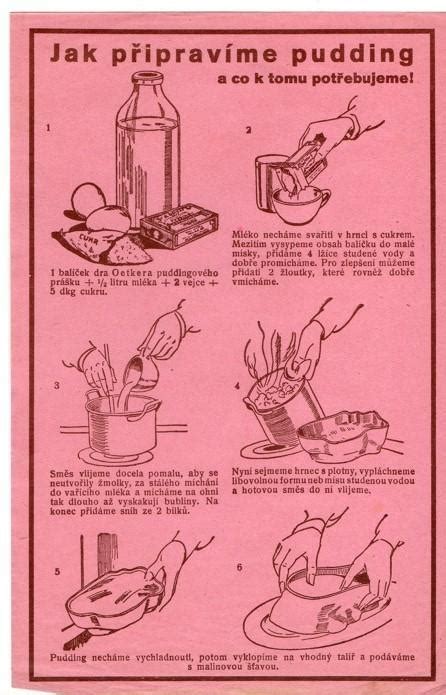 Ilustrácia prípravy karamelového pudingu