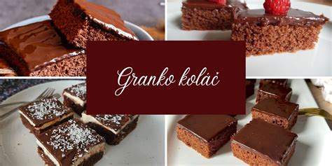 Koláž rýchlych a jednoduchých dezertov