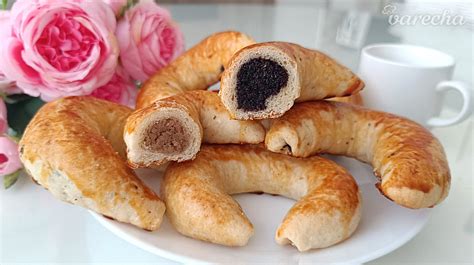 Bratislavské rožky s orechovou a makovou plnkou