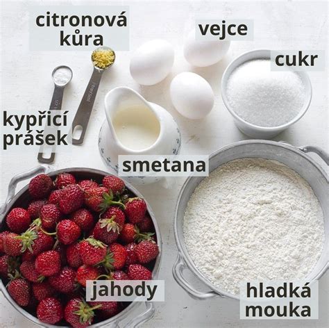 Suroviny na hrnčekovú bublaninu