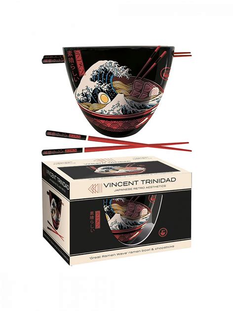 Misky s ramen polievkou