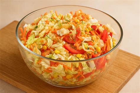 Šalát z pekingskej kapusty s jogurtovým dresingom