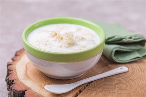 Mliečna polievka s krupicovými haluškami