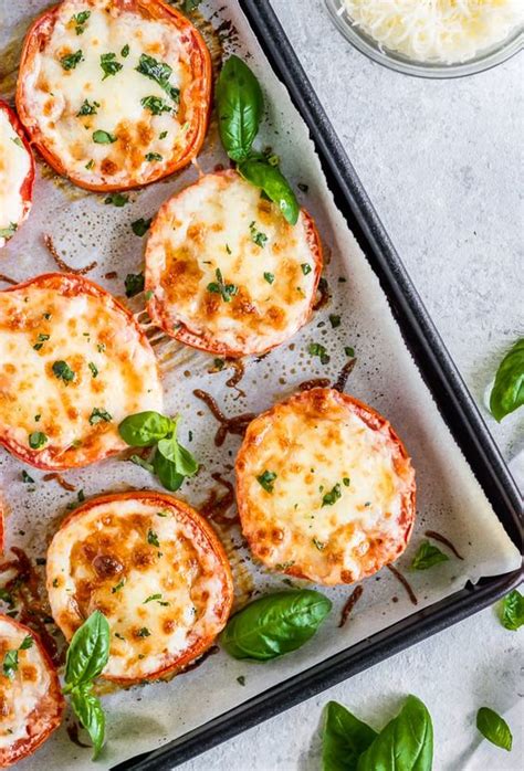 Zapečené paradajky s mozzarellou