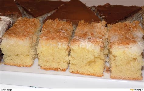 Šťavnatý kokosový koláč